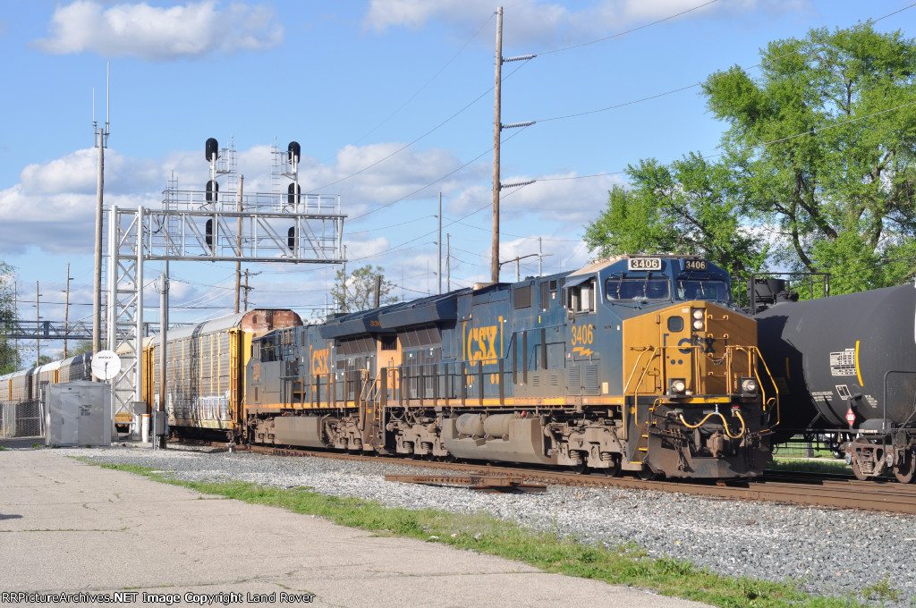 CSXT 3406 South 